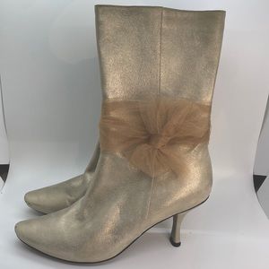Nancy Geist vintage heeled boots, size 36, in very good condition.
